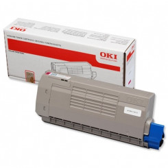Oki 43837130 Magenta Original Toner Cartridge (22000 Pages) for Oki C9655dn, C9655dtn, C9655hxdn