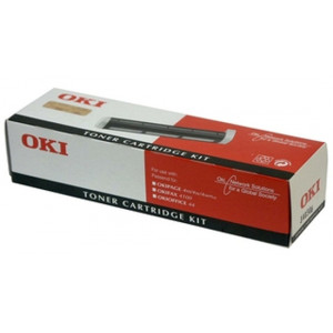 Oki 09002390 BLACK Original Toner Cartridge (1.200 Pages) for OkiFax 4100, 4150, OkiPage 4M, 4W, OkiOfice 44, Lanier LF4050, Olivetti PG604, OFX4500