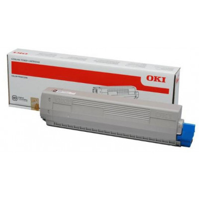 OKI 46471116 Black Original Toner Cartridge - 5000 Pages - for OKI C813n