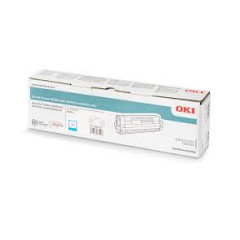 OKI 46861327 Cyan Original ES Toner Cartridge (10000 Pages) for OKI ES 8434dn