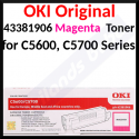 Oki 43381906 MAGENTA ORIGINAL Toner Cartridge (2.000 Pages)