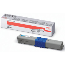 Oki 44469706 CYAN Original Toner Cartridge (2.000 Pages) for Oki C310dn, C330dn, C331dn, C510dn, C511dn, C530dn, C531dn, MC351dn, MC352dn, MC361dn, MC362dn, MC561dn, MC562dnw