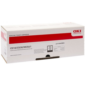 Oki 44469804 BLACK High Yield Original Toner Cartridge (5.000 Pages) for Oki C510dn, C530dn, MC561dn, MC561dnw