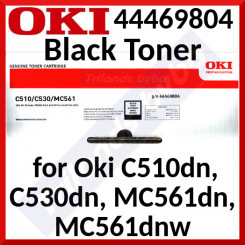 Oki 44469804 Black High Capacity Original Toner Cartridge (5000 Pages) - Special Offer