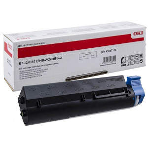 Oki 45807111 BLACK Extra High Yield Original Toner Cartridge (12.000 Pages) - Special Offer