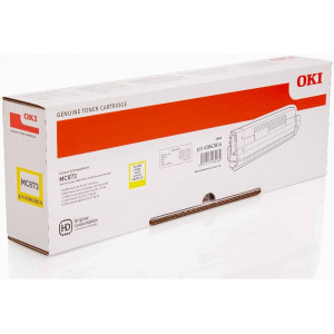 Oki 45862814 YELLOW ORIGINAL MC873 / MC883 High Capacity Toner Cartridge (10.000 Pages)