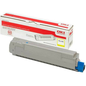 OKI 46490401 YELLOW Original Toner Cartridge (1.500 Pages) for OKI MC563dn, MC573dn; C532dn, 542dn