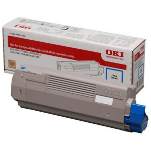 OKI 46490403 CYAN Original Toner Cartridge (1.500 Pages) for OKI MC563dn, MC573dn; C532dn, 542dn