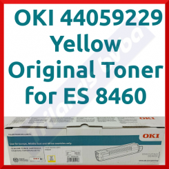 OKI 44059229 Yellow Original Toner Cartridge (9000 Pages) for OKI ES 8460CDTN, ES 8460CDXN, ES 8460DN