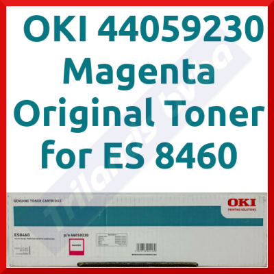 OKI 44059230 Magenta Original Toner Cartridge (9000 Pages) for OKI ES 8460CDTN, ES 8460CDXN, ES 8460DN