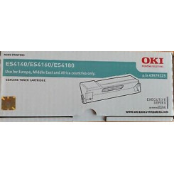 OKI 43979223 Black Original Toner Cartridge (12000 Pages) for OKI ES 4140, ES 4160 MFP, ES 4180 MFP
