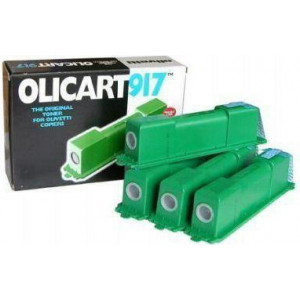 Olivetti OliCart 917 BLACK Original (4-Toner Pack) Cartridges Kit B0287 - (4 X 190 Grams)