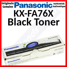 Panasonic KX-FA76X Black Original Toner Cartridge (2000 Pages) for Panasonic KX-FL502, FL503, FL523, FLB752, FLB753, FLB755, FLB756, FLB758, FLM551, FLM552, FLM553