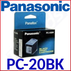 Panasonic PC-20BK Black Original Ink Cartridge 5025232207886 (940 Pages) 
