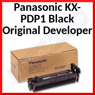 Panasonic KX-PDP1 Black Original Developer (15000 Pages) for Panafax UF-745, UF-750, UF-755, UF-755e, UF-775, UF-775e, KX-P4450, KX-P4450i, KX-P4451, KX-P4455