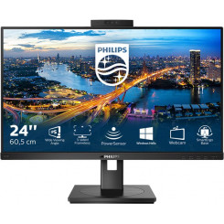 Philips B Line 242B1H - LED monitor 242B1H/00 - 24" (23.8" viewable) - 1920 x 1080 Full HD (1080p) - IPS - 250 cd/m - 1000:1 - 4 ms - HDMI, DVI-D, VGA, DisplayPort - speakers - black texture
