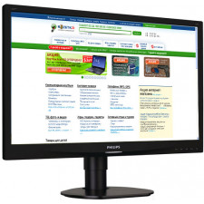 Philips S-line 272S1AE - LED monitor 272S1AE/00 - 27" - 1920 x 1080 Full HD (1080p) @ 75 Hz - IPS - 250 cd/m - 1000:1 - 4 ms - HDMI, DVI-D, VGA, DisplayPort - speakers - black texture