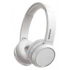 Philips TAH4205WT - Headphones with mic - on-ear - Bluetooth - wireless - noise isolating - white