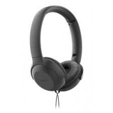 Philips TAUH201BK - Headphones with mic - on-ear - wired - 3.5 mm jack - black