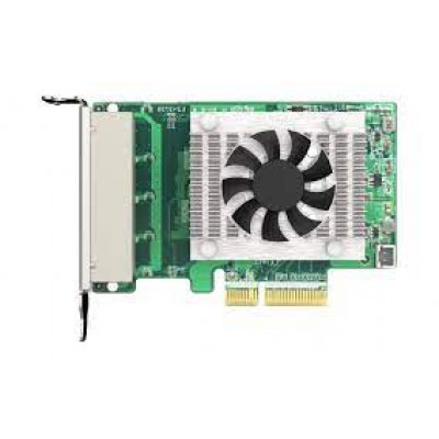 QNAP Quad port 2.5GbE 4-speed Network card for PC/Server or NAS with a PCIe slot