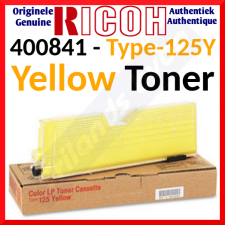 Ricoh 400841 YELLOW Original Toner Cartridge Type-125 (5.000 Pages)