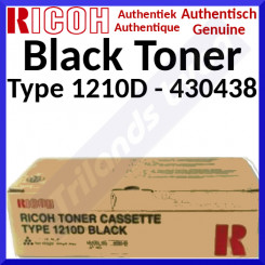 Ricoh 430438 Black Original Toner Cartridge Type 1210D (4.800 Pages)