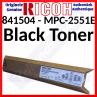 Ricoh 841504 BLACK High Yield Original Toner Cartridge Type MP-C2551HE (10.000 Pages)