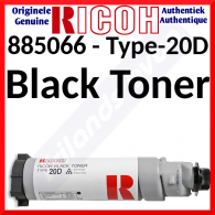 Ricoh Type 20D BLACK Original Toner Cartridge 885066 (8.000 Pages)