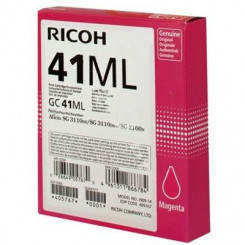 Ricoh 405767 Magenta Gel Ink Cartridge (GC41ML) - Original Ricoh Pack (600 Pages) for SG-2100N Series