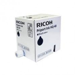 Ricoh 817225 Black Original Ink Cartridge Type PriPort HQ40 (5 X 600 ML.) for Ricoh CP6244,+ Ricoh Priport DX4542, DX4545, JP4500 