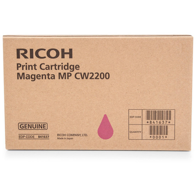 Ricoh 841637 Magenta Ink Gel Original Cartridge (100 Ml) for Ricoh CW-2200SP