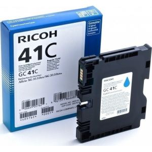 Ricoh GC-41C Cyan Gel Original Ink Cartridge 405762 (2200 Pages)