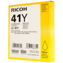 Ricoh GC-41Y Yellow Gel Original Ink Cartridge 405764 (2200 Pages)
