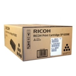 Ricoh 406649 Black High Capacity Original Toner Cartridge Type SP6330E (20000 Pages) for Ricoh Aficio SP6300, SP6330n