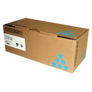 Ricoh 406097 Cyan Original Toner Cartridge Type SPC220E (2000 Pages) for Ricoh Aficio SP-C220dn, SP-C220s, SP-C221sf, SP-C222dn, SP-C222sf, SP-C240dn, SP-C240sf