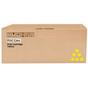 Ricoh 407719 High Yield Yellow Original Toner Cartridge Type SP-C252E (6000 Pages) for Ricoh Aficio SP-C252DN, SP-C252E, SP-C252SF