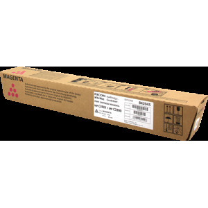 Ricoh 841426 Magenta Original Toner Cartridge Type MPC2800E (16000 Pages) for Ricoh Aficio MP-C2800, MP-C3001, MP-C3001n, MP-C3300, MP-C3501, MP-C3501n, Lanier LD-435C