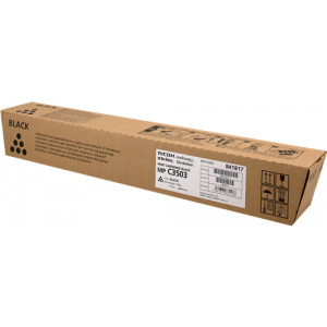Ricoh 841817 Black Original Toner Cartridge Type MP C3503 (28000 Pages) for Ricoh Aficio MP-C3003, MP-C3004, MP-C3503, MP-C3504 Series
