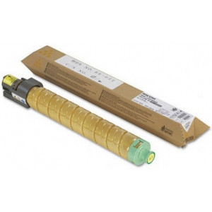 Ricoh 841818 Yellow Original Toner Cartridge Type MP C3503 (18000 Pages) for Ricoh Aficio MP-C3003, MP-C3004, MP-C3503, MP-C3504 Series