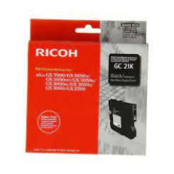 Ricoh 405532 RICOH Type GC21K AFC GX ink black ST 1500pages