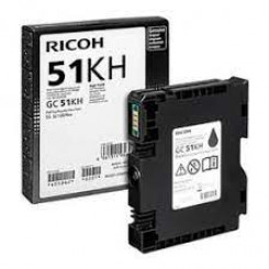 Ricoh 405862 BLACK High Yield Original GC51KH SG GEL Ink Cartridge - 2.900 Pages