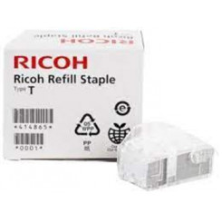 Ricoh 414865 Staples Type T (2 X 5000 Pins Cartridge) for Ricoh Aficio MP C2030, Aficio MP C2050, Aficio SP 5210, MP C2003, MP C2503