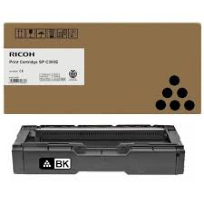 Ricoh 407899 Black Toner Original Cartridge (5000 Pages) for Ricoh  Aficio SP-C340dn, SP-C341dn
