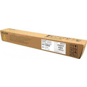 Ricoh 842017 Yellow Original Toner Cartridge Type MP C3502E (18000 Pages)