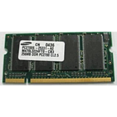 Samsung 256 MB DDR SO-Dimm Memory M470L3224BT0 - SODimm - DDR - 200 pins - PC-2100 - CL2.5 - Laptop Memory - Refurbished