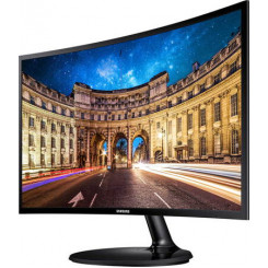 Samsung C27F390FHR - LED monitor - curved - 27" - 1920 x 1080 Full HD (1080p) @ 60 Hz - VA - 250 cd/m - 3000:1 - 4 ms - HDMI, VGA - black