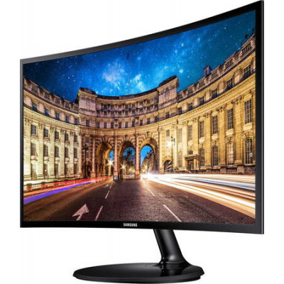 Samsung C24RG50FQR - LED monitor - curved - 24" (23.5" viewable) - 1920 x 1080 Full HD (1080p) @ 144 Hz - VA - 250 cd/m - 3000:1 - 4 ms - 2xHDMI, DisplayPort - black