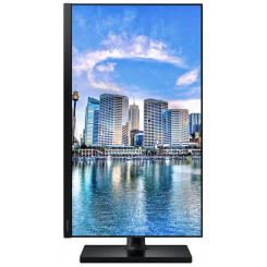 Samsung F24T450FZU - T45F Series - LED monitor - 24" - 1920 x 1080 Full HD (1080p) @ 75 Hz - IPS - 250 cd/m - 1000:1 - 5 ms - 2xHDMI, DisplayPort - speakers - black