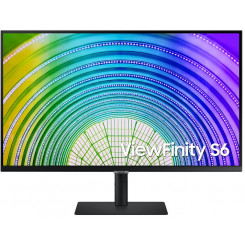 Samsung ViewFinity S6 S32A600UUP - S60UA Series - LED monitor - 32" - 2560 x 1440 QHD @ 75 Hz - VA - 300 cd/m - 3000:1 - HDR10 - 5 ms - HDMI, DisplayPort, USB-C - black