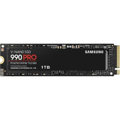 Samsung 990 PRO MZ-V9P2T0BW - SSD - encrypted - 2 TB - internal - M.2 2280 - PCIe 4.0 x4 (NVMe) - 256-bit AES - TCG Opal Encryption 2.0